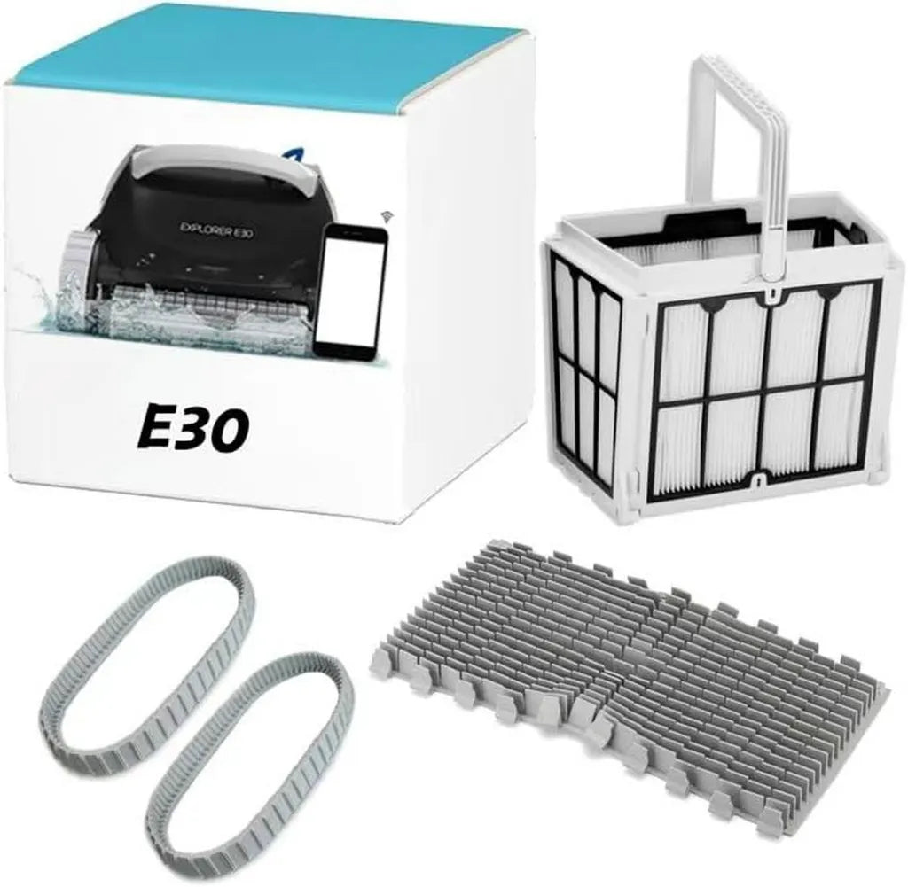 Ersatzset für Dolphin Explorer E20/E30: Bürste, Riemen und Filter