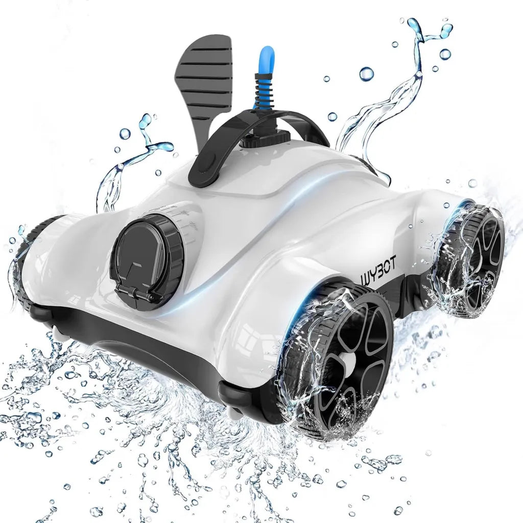 Leistungsstarker Poolroboter mit 150W, anpassbare Reinigungszyklen und starker Saugkraft