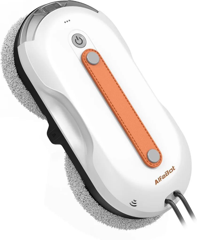 AlfaBot Intelligenter Fensterreinigungsroboter mit Sicherungsseil und Ersatzpads