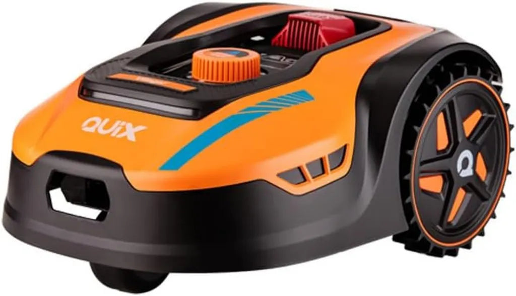 VILLAGER QUIX Rasenmähroboter – 18V Akku, 1000m² Abdeckung, WLAN & Bluetooth, App-gesteuert, 180 mm Schnittbreite, 25-60 mm Schnitthöhe, bis 45% Steigung