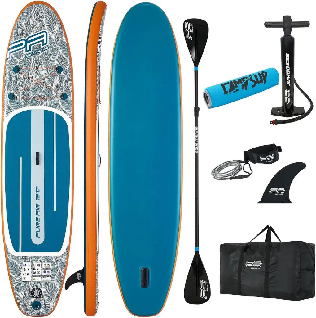 Aqua Marina Pure Air Aufblasbares SUP-Board für Anfänger & Fortgeschrittene mit Zubehör