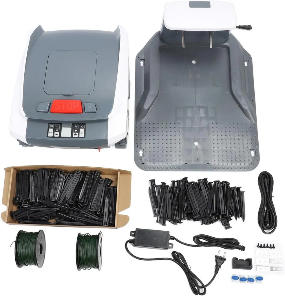 Automatischer Rasenmähroboter mit WLAN und Bluetooth, RTK-Technologie, 17° Steigungstauglich