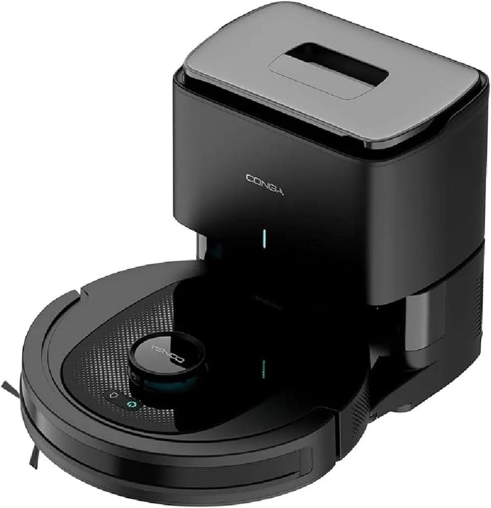 Cecotec Conga 7490 Saugroboter mit 4000 Pa, Laser-Navigation und Auto-Entleerung