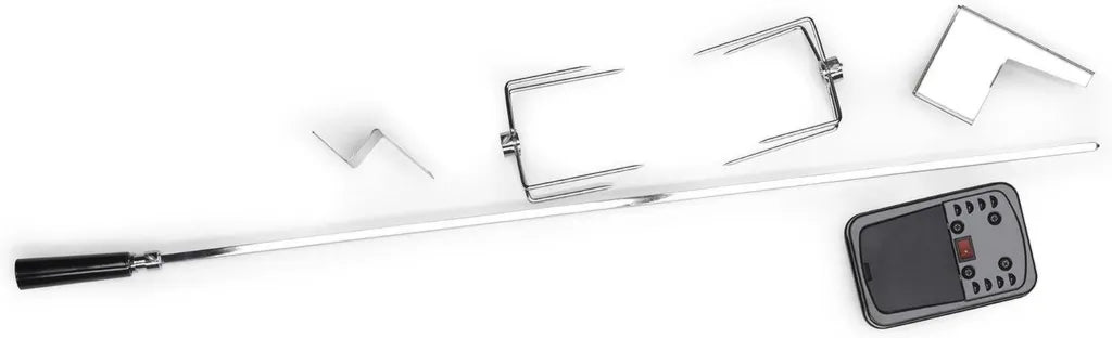 Barbecook Rotisserie-Set für Gasgrill, Edelstahl, Silber