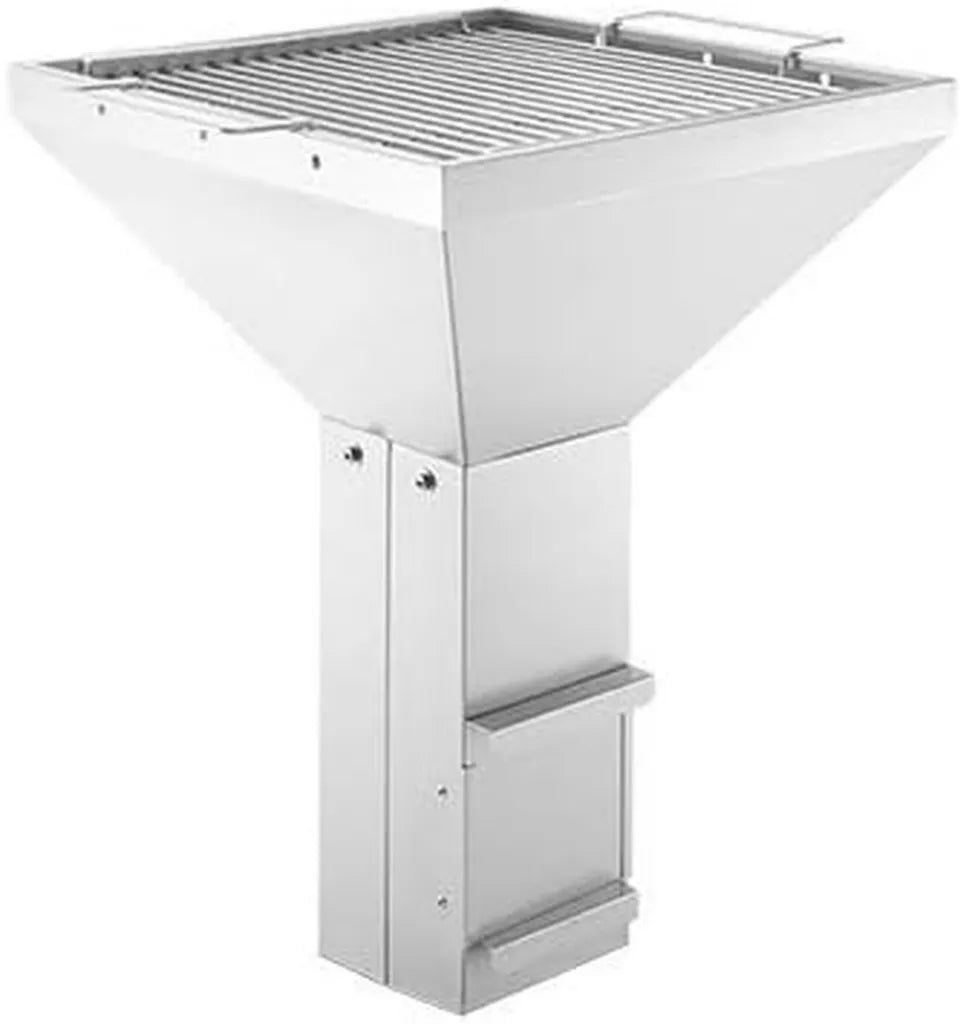 THÜROS T3 Einbau-Holzkohlegrill mit Kamineffekt