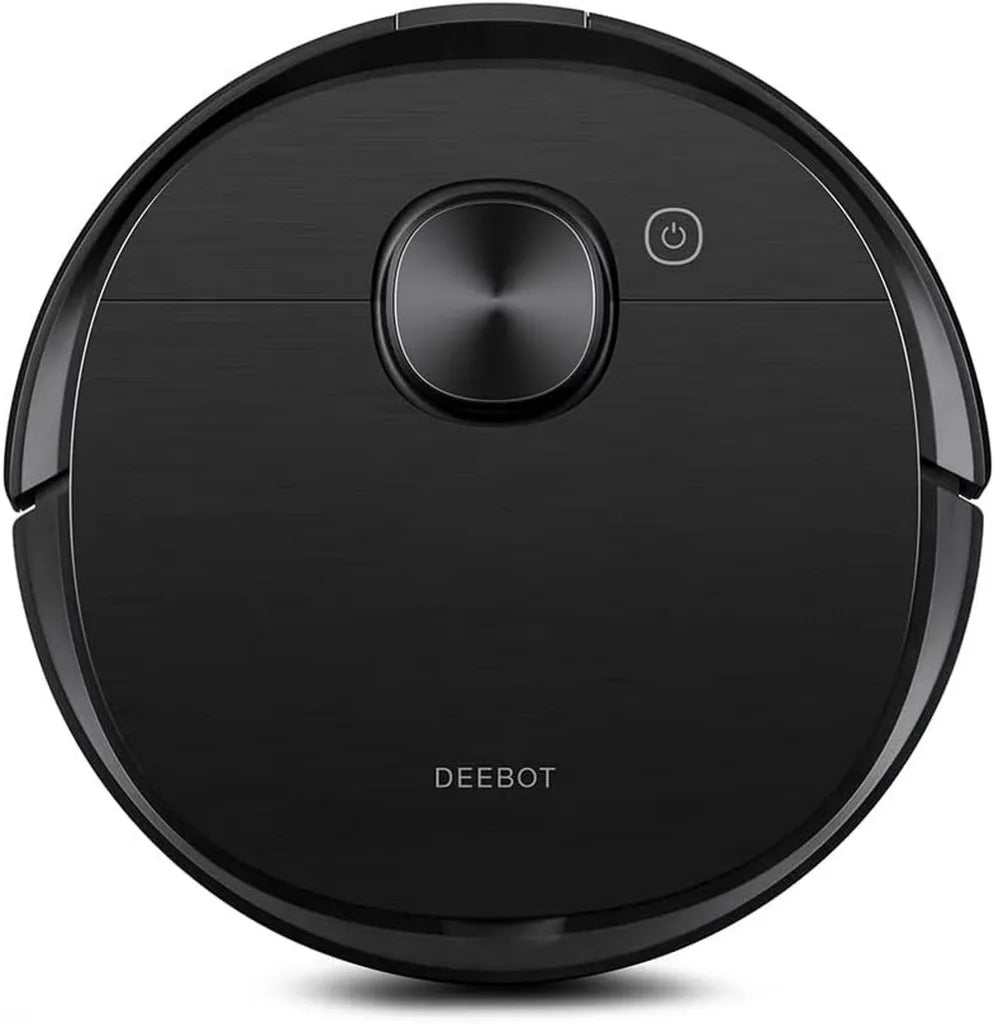 ECOVACS DEEBOT OZMO T8 AIVI Staubsaugerroboter mit Wischfunktion, intelligente Objekterkennung, App-Steuerung, kompatibel mit Alexa, Schwarz