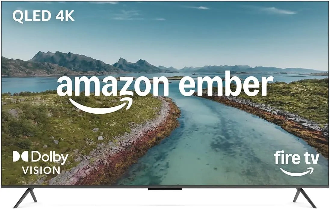 Smart TV 75-Zoll, Fernseher, 4K UHD, QLED, HDR, Dolby Audio, HDR10+, Dolby Vision, 75-Zoll Smart TV in 4K Ultra HD, Sprachsteuerung mit Alexa