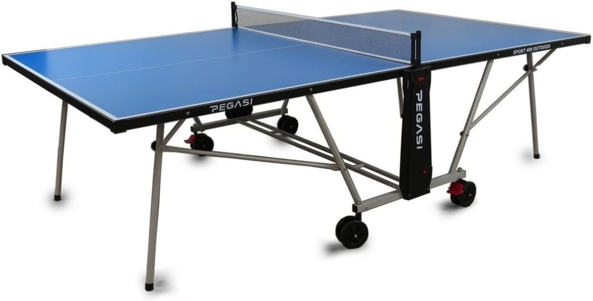 Tischtennisplatte Pegasi 400 Outdoor Blau