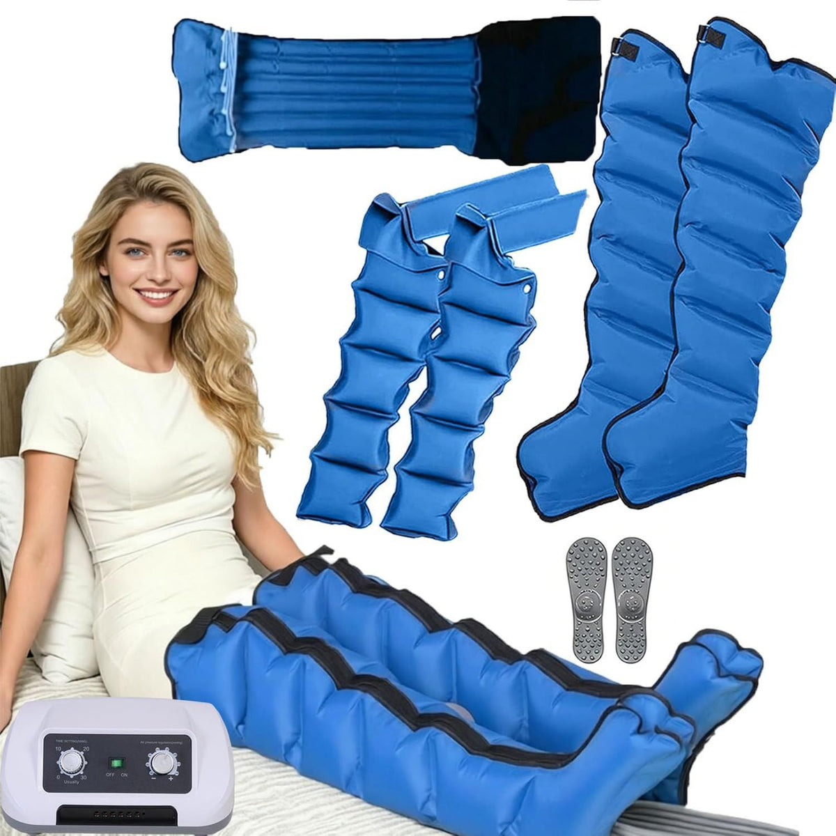 Kompressionsstiefel: für zuhause, 240mmHg