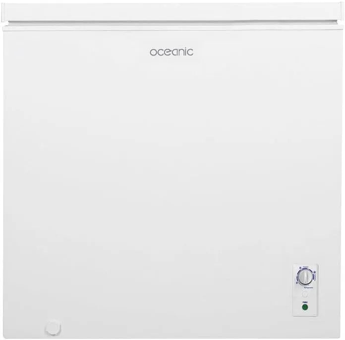 Gefrierschrank, 194 L, 81, 8 x 55, 8 x 83, 5 cm, Energieklasse D, Continental OCEACC194WD, Gefrierfach, Tiefkühlschrank, Weiß, Klasse D