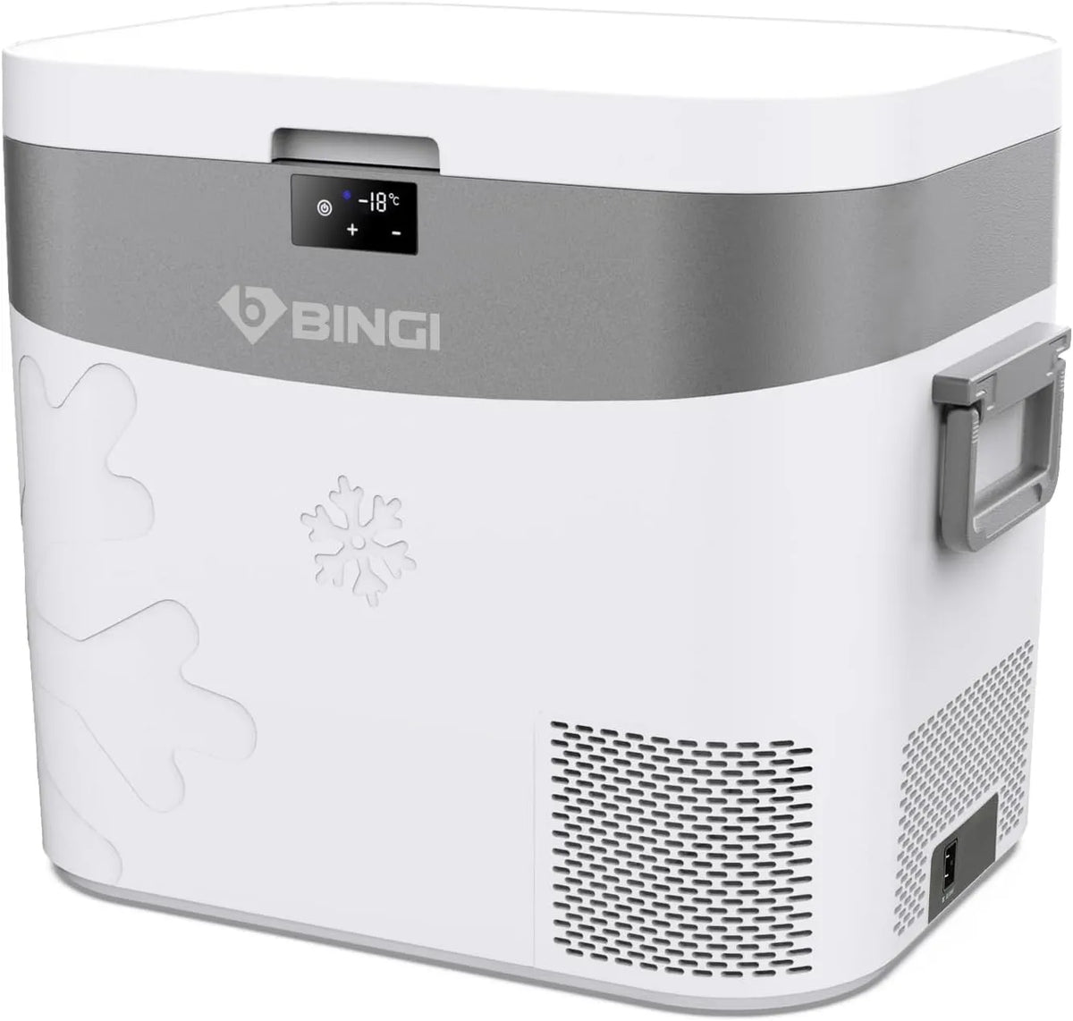 Elektrische Kühlbox 12, 24V, 22 L, 24 V, tragbar, Gefrierfach, Auto, Camping, mobile Kühlbox