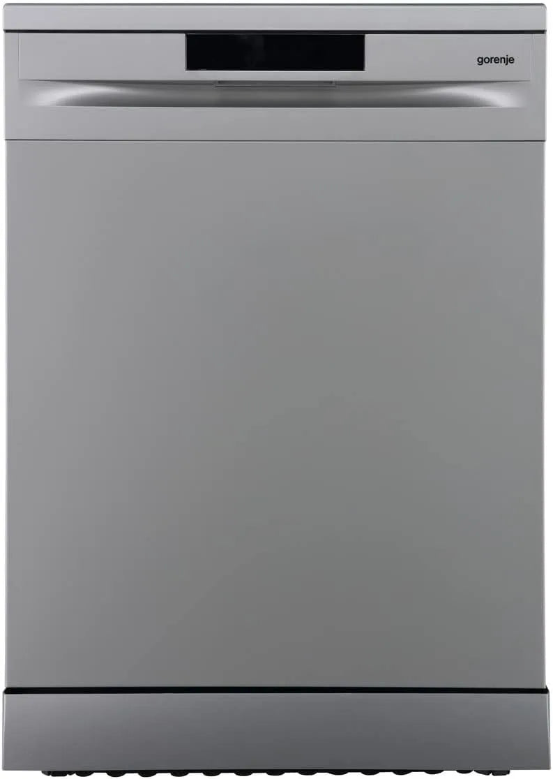 Gorenje C10S Geschirrspüler, 60cm, 5 Programme, freistehend, Inverter, Grau, 14 Maßgedecke, 3 Körbe, SpeedWash, TotalDry, vollständiger Überlaufschutz