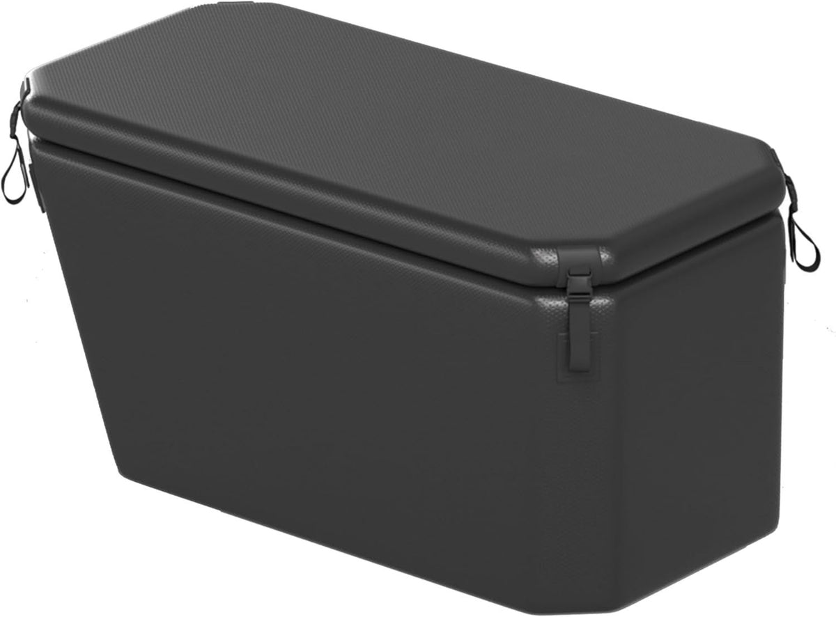 Eisbadewanne – tragbar, schwarz, DEEPTIME