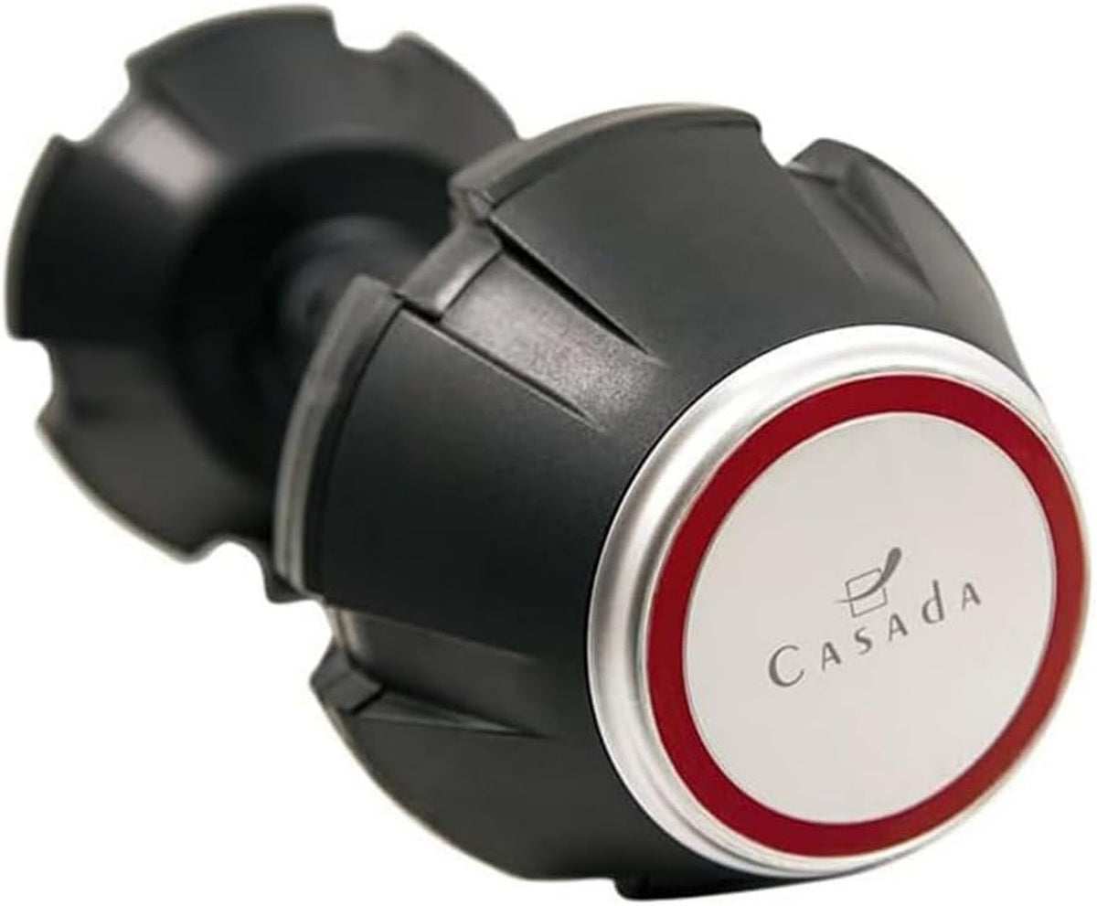 3 Intensitätsstufen: mit USB-Anschluss, für zuhause, 3kg, Casada PowerVib Vibrationshantel
