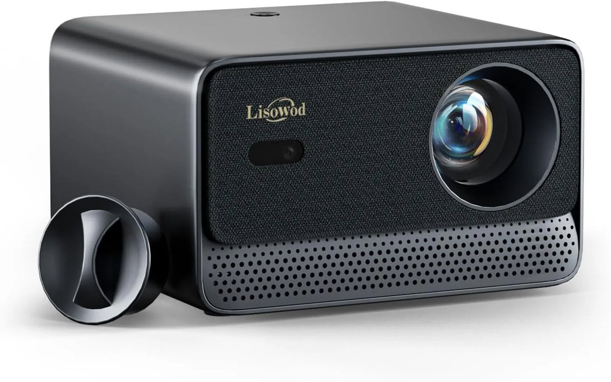 Projektor Beamer-4K 1080P, Dolby Audio, 4K UHD, HDMI, HDMI CEC, Autofokus, Beamer-4K kompatibel mit Netflix & Dolby Audio