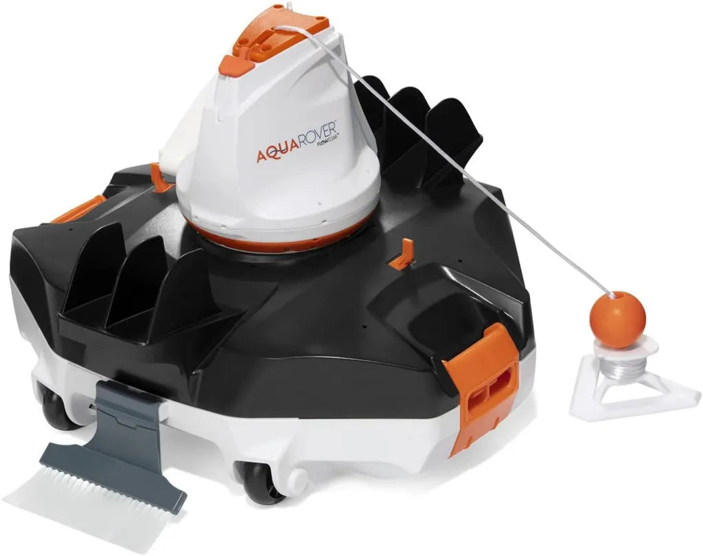 Bestway Flowclear Aquarover Pool-Reinigungsroboter, Schwarz, Kompakt und Effizient