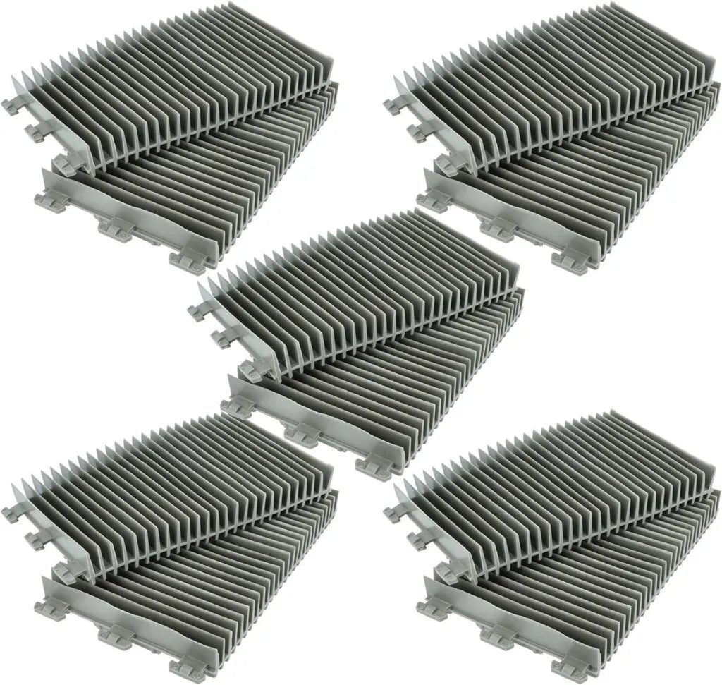 10er Set PVC-Bürsten für Zodiac Vortex 2/3/4 Poolroboter, Ersatzteile für Poolsauger