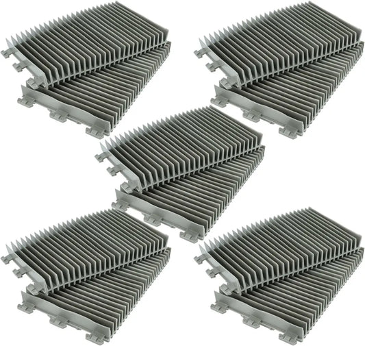 10er Set PVC-Bürsten für Zodiac Vortex 2/3/4 Poolroboter, Ersatzteile für Poolsauger