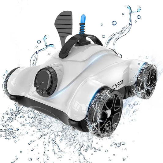 Leistungsstarker Poolroboter mit 150W, anpassbare Reinigungszyklen und starker Saugkraft