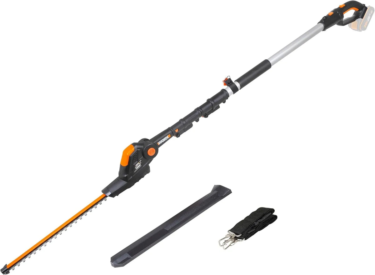 WORX WG252E.9 Heckenschere, Akku-Betrieb, Teleskopstiel
