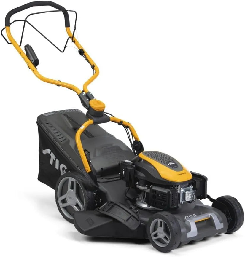 STIGA Benzinmotor und Rasenmähermotor: CCM, 51 cm, 60 L, für die Gartenpflege, rot