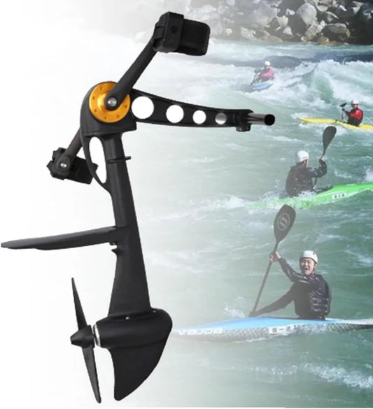 Ergonomischer Tretantrieb für Kajaks und SUPs mit Propellerschutz