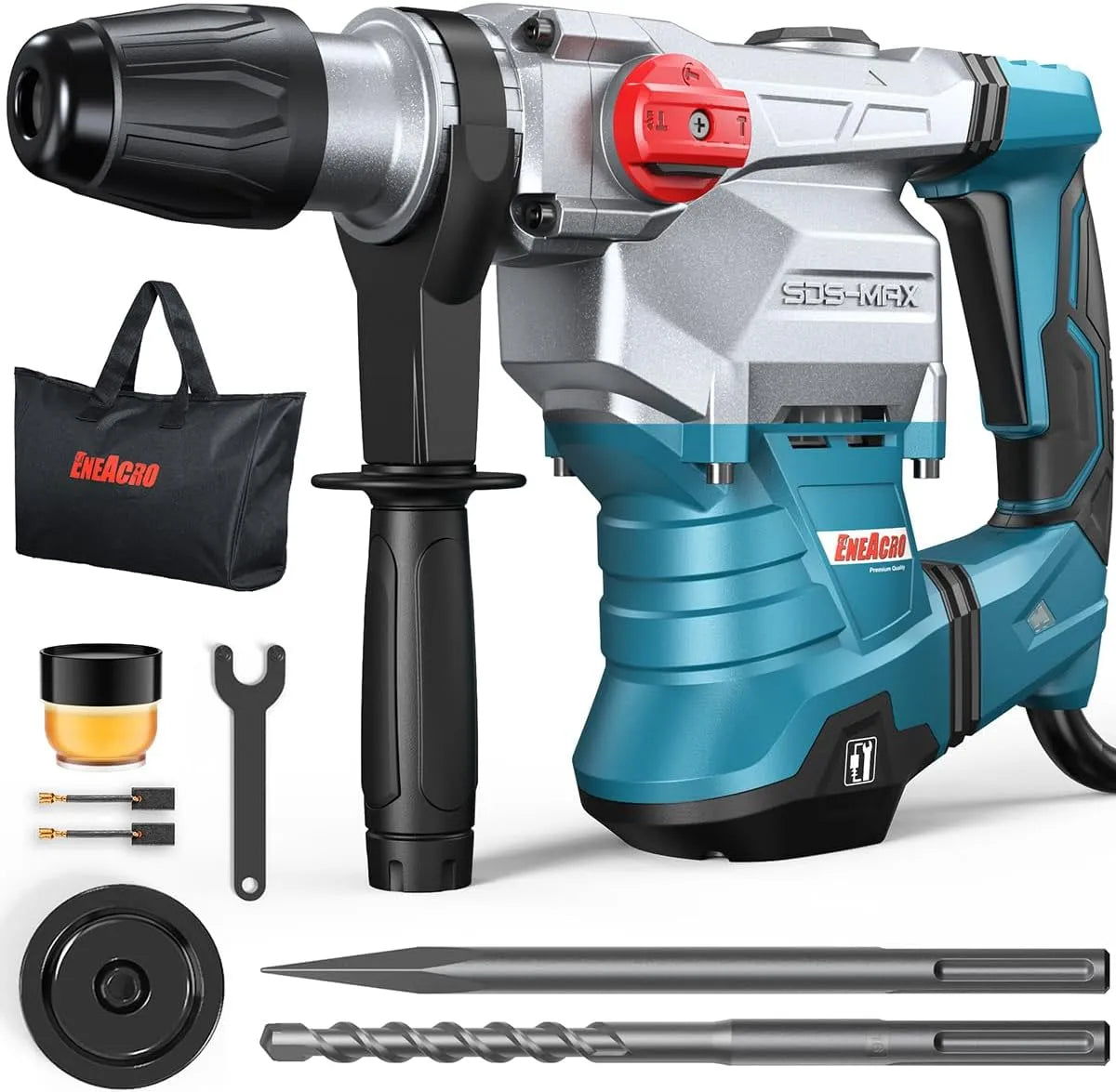 Bohrhammer – SDS-MAX, 40 mm, 1500W, für Betonarbeiten