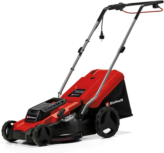 Einhell Elektro-Rasenmäher 1600 W, 37 cm Schnitt, 700 m² Kapazität, 38 L Korb