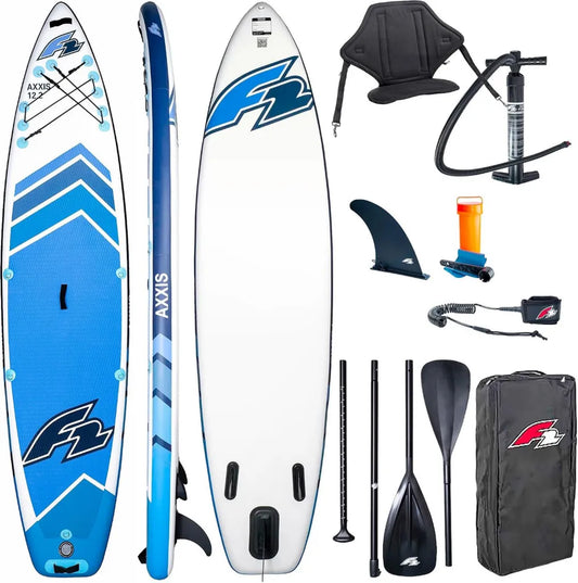 F2 AXXIS Aufblasbares SUP Board Set für Anfänger & Fortgeschrittene