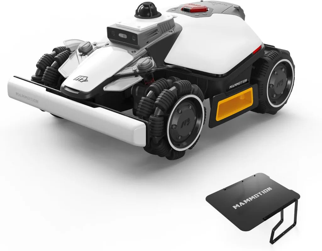 MAMMOTION LUBA Mini 2 AWD Mähroboter, 1500 m², ohne Begrenzungskabel, mit LiDAR & Dual-Kamera, Auto-Höhenanpassung, 80% Steigung