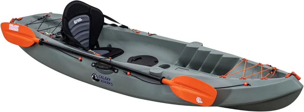Galaxy Fuego – Robustes 1-Personen Sit-on-Top Kajak, 286 cm, 24 kg, 140 kg Kapazität
