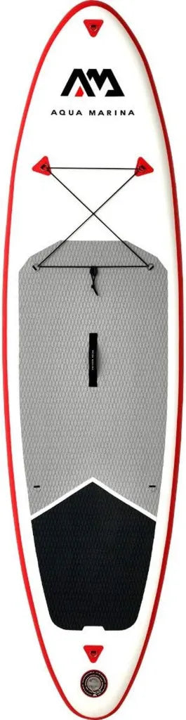 Aquamarina Unisex SUP Board 10'6, Weiß/Rot, Allround-Modell