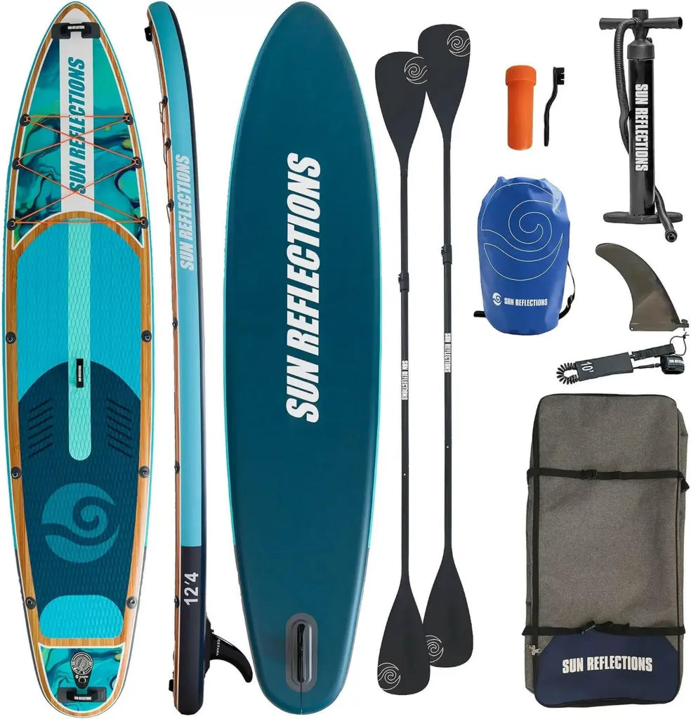 Leichtes Allround-SUP-Board für Anfänger – Aufblasbares Stand Up Paddle Board Set