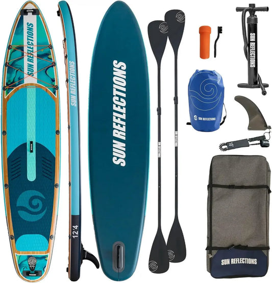 Leichtes Allround-SUP-Board für Anfänger – Aufblasbares Stand Up Paddle Board Set