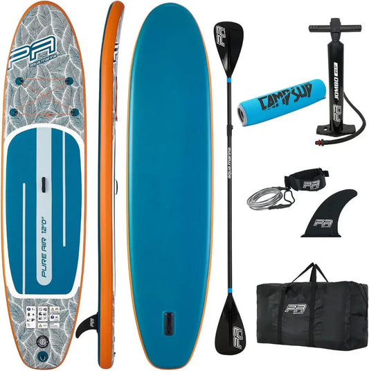 Aqua Marina Pure Air Aufblasbares SUP-Board für Anfänger & Fortgeschrittene mit Zubehör