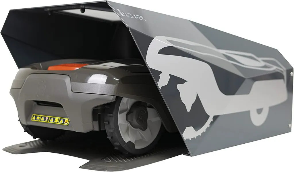 Wetterbeständige Mähroboter-Garage für Husqvarna Automower, Schützende Überdachung für Ladestation