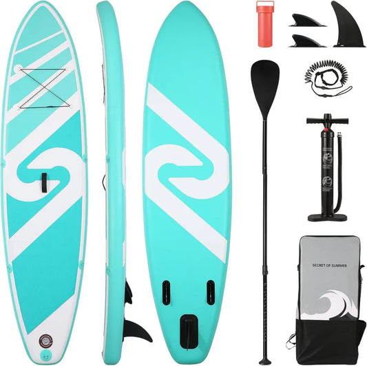 Aufblasbares SUP Board mit Premium-Zubehör für Jugendliche und Erwachsene, 305x76x15cm