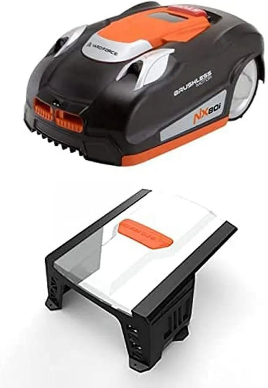 YARD FORCE Rasenroboter NX80i für bis zu 800 qm - App-gesteuerter Mähroboter mit WLAN, Ultraschallsensor und Kantenschnitt