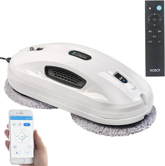 Sichler Intelligenter Fensterreinigungsroboter HOBOT-368 mit App-Steuerung