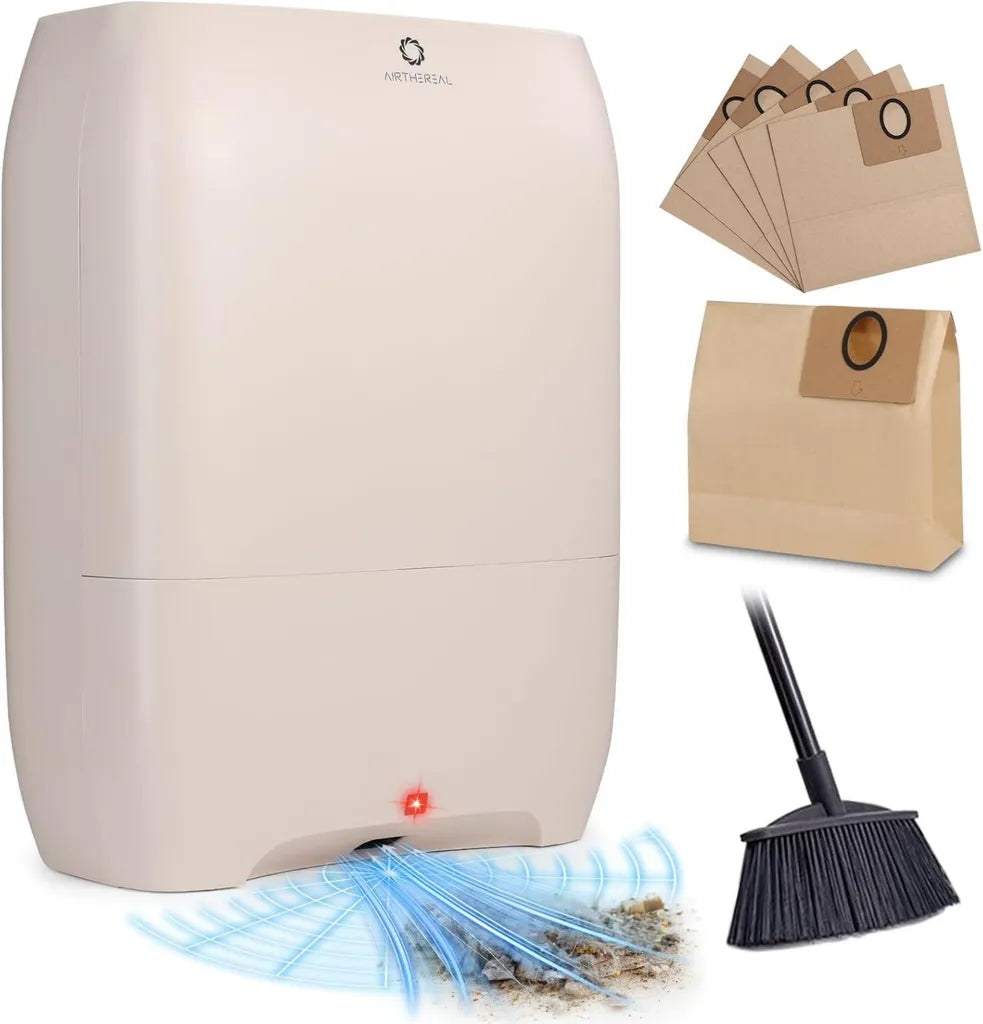 Airthereal T1 Plus Touchless Automatischer Staubsauger-Kehrblech, Beige