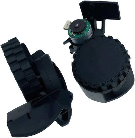 Ersatz-Antriebsrad für Conga 7490 8290 Staubsaugerroboter, Zubehör für Hartböden, Geräuscharm & Robust (R+L)