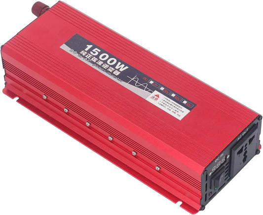 Backup DC48V DC-AC-Wechselrichter und Spannungswandler, 1500 W, mit Digitalanzeige, 2000 W, für Camping und Wohnmobil
