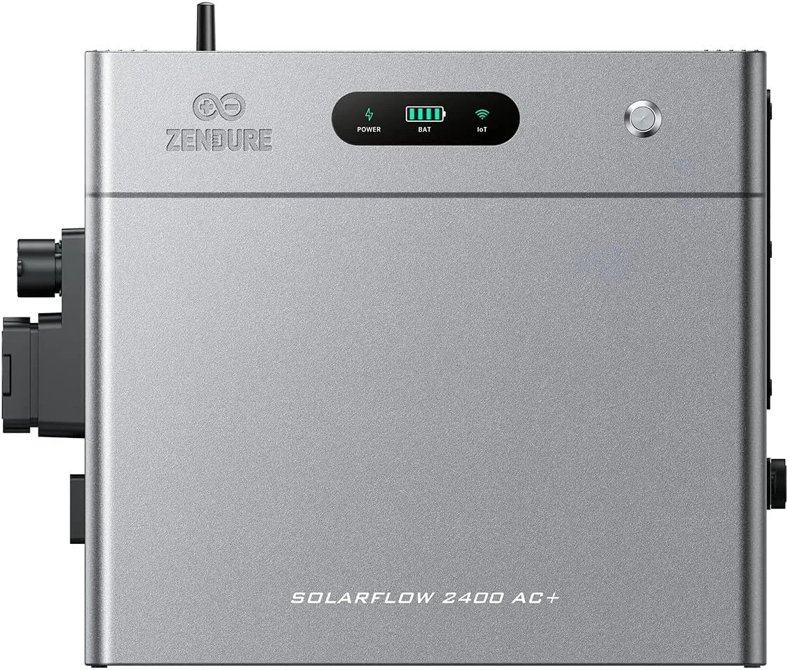 Zendure Balkonkraftwerk-Komplettset und Photovoltaiksystem, 16,8kWh, 2400W, IP65