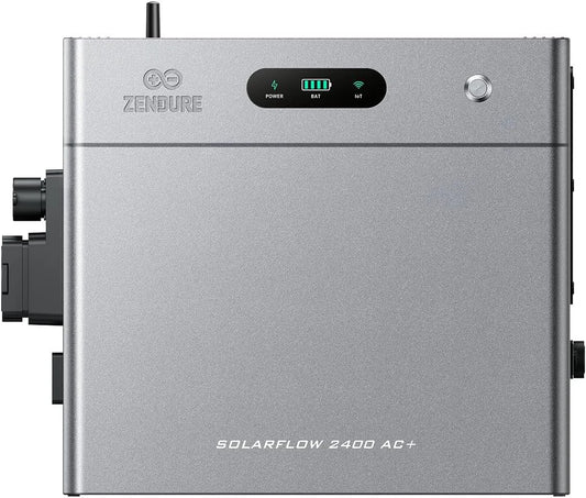 Zendure Balkonkraftwerk-Komplettset und Photovoltaiksystem, 16,8kWh, 2400W, IP65