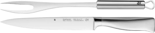 WMF Grillbesteck Set, 2-teiliges Tranchierbesteck aus Edelstahl, ideal für Steak, Fisch und Gemüse