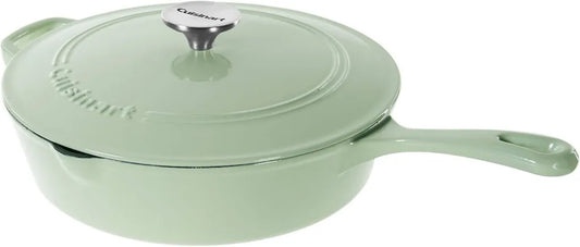 Cuisinart Gusseisen Bräter für Huhn, 30,5 cm, Mintgrün