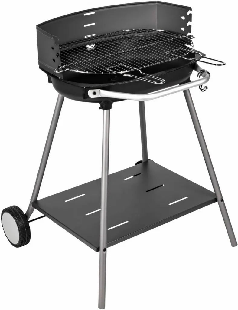 Somagic KOS Holzkohlegrill mit höhenverstellbarem Rost und Edelstahl