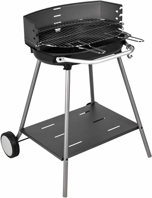 Somagic KOS Holzkohlegrill mit höhenverstellbarem Rost und Edelstahl