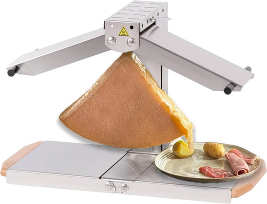 Elektrischer Raclette-Grill für 6 Personen - Hochwertiger Edelstahl - Einstellbare Heizelemente - Leicht zu Reinigen
