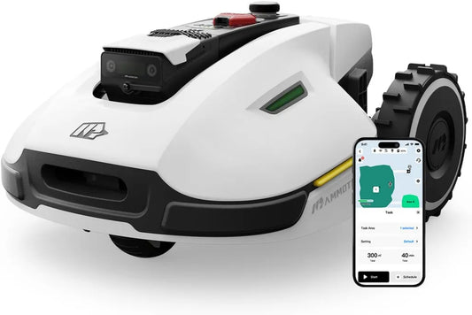 MAMMOTION YUKA 2000 Intelligenter Mähroboter, 2400m², NetRTK+Vision, Auto-Kartierung, 4G-Modul, für Steigungen bis 50%